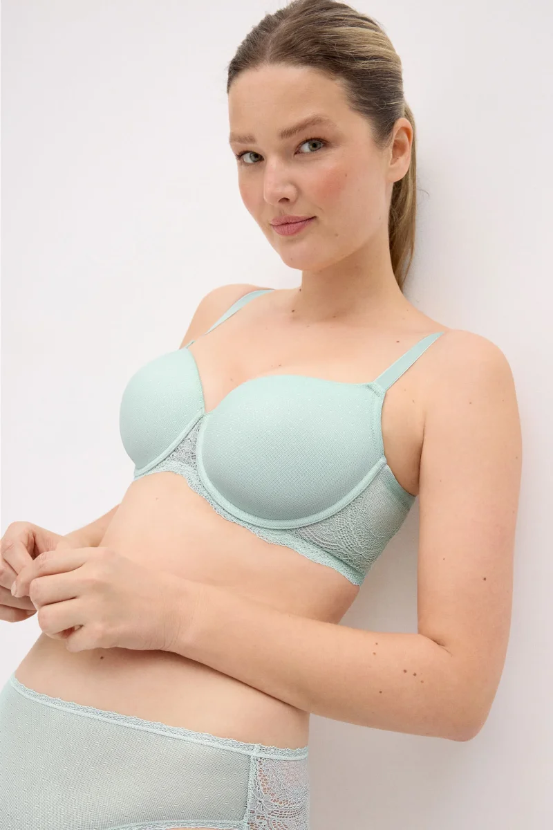 Sutiã com aro e bojo plumeti verde - Image 6