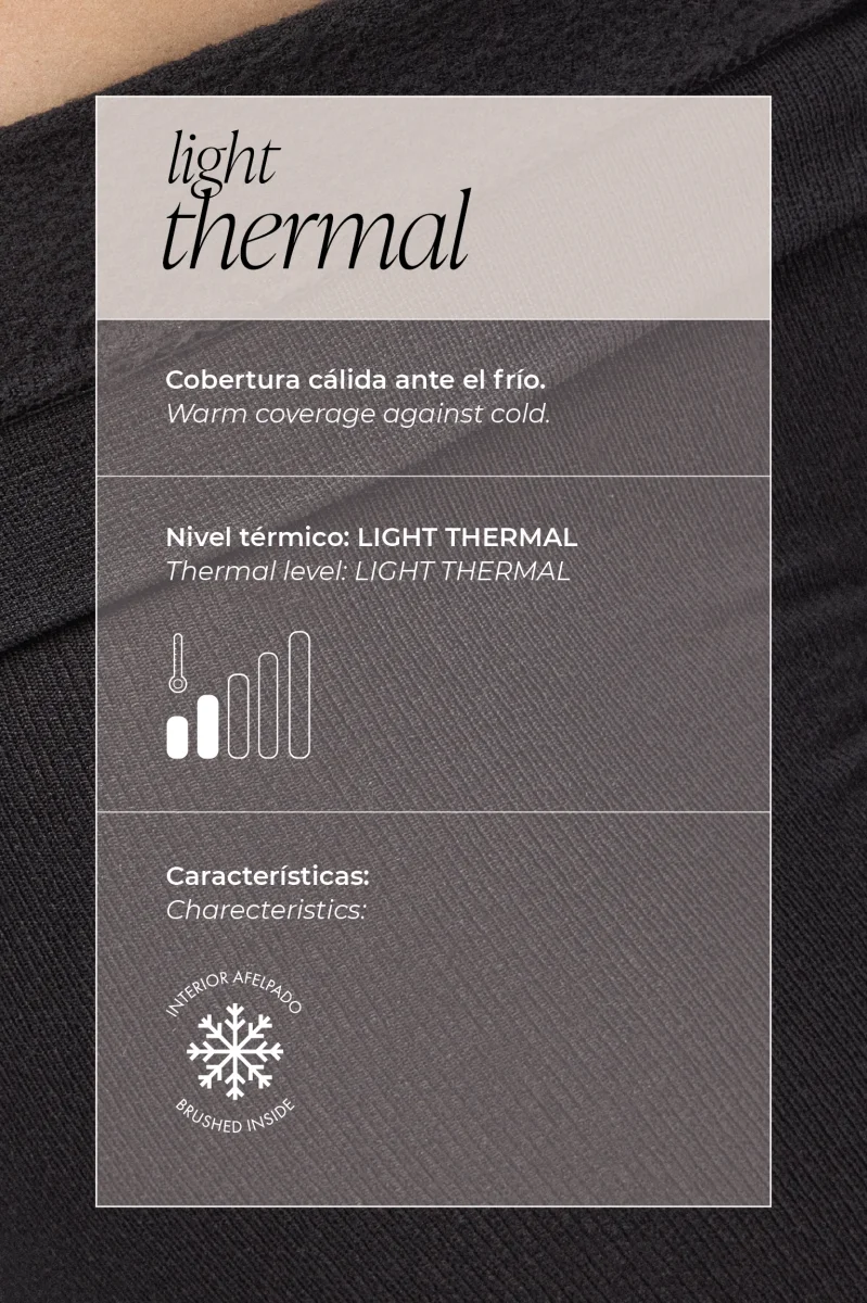Collants térmicos infantis 140 denier castanho - Image 6