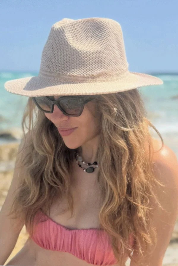 Biquíni bandeau rosa brilhante @maria.gomezg - Image 3