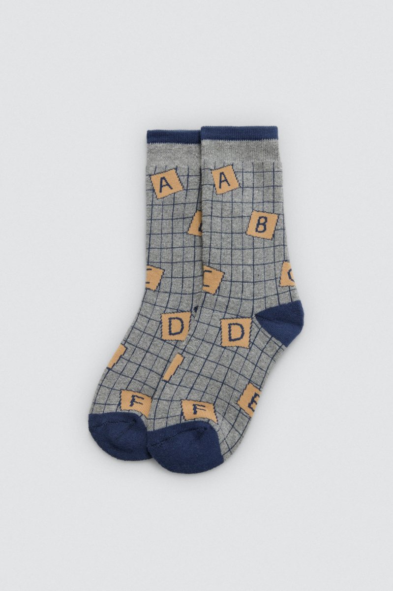 Pacote de 3 meias térmicas infantis com estampas de jogos de tabuleiro - Image 7