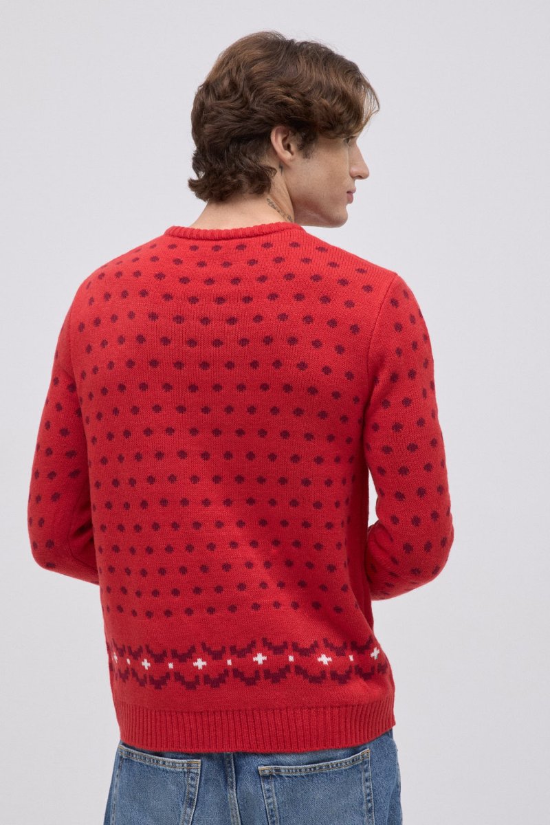 Suéter de Natal masculino com estampa "Eu não sou Papai Noel" - Image 5