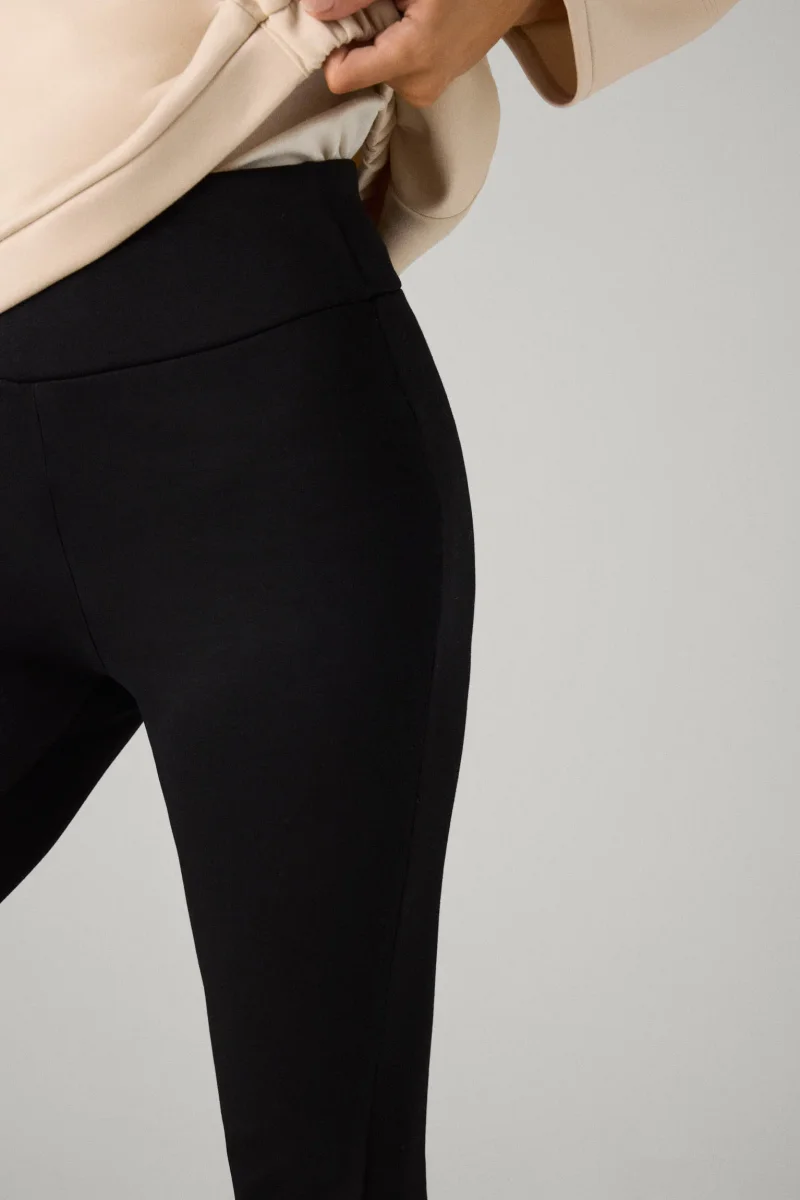 Leggings Térmicas de Algodão Preto - Image 4