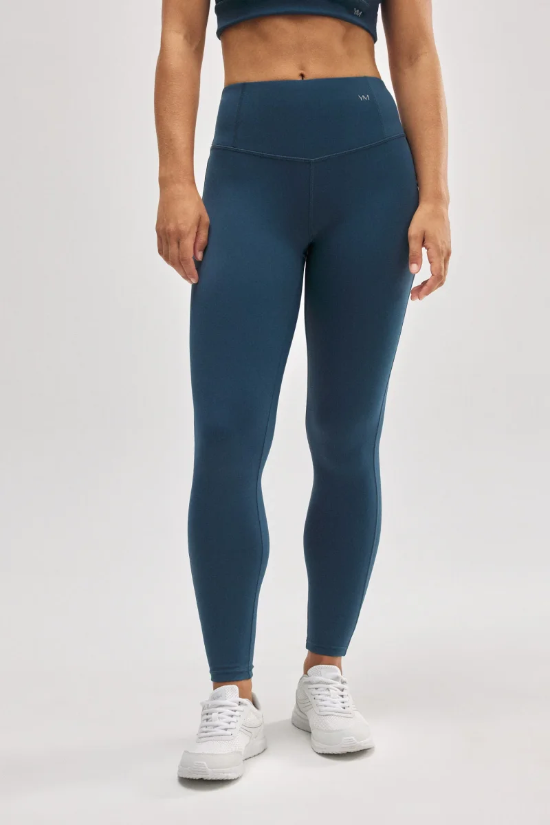 Legging esportiva azul com efeito push-up - Image 2