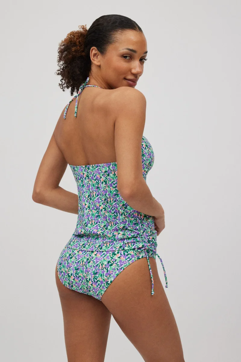 Conjunto Tankini com nó estampado - Image 3